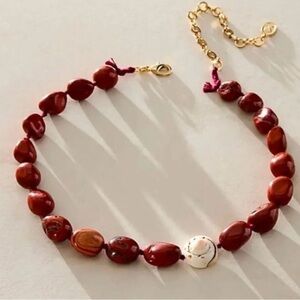 Free People Ariana Ost Aurora
Red Jasper Choker NWT $68